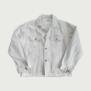 Rolla's White Denim Jacket
